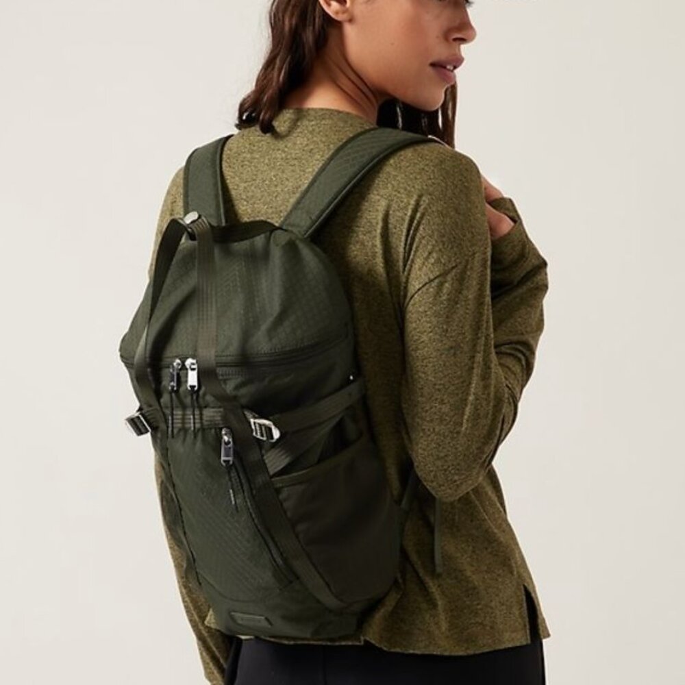 Athleta Excursion Backpack Green - image 1